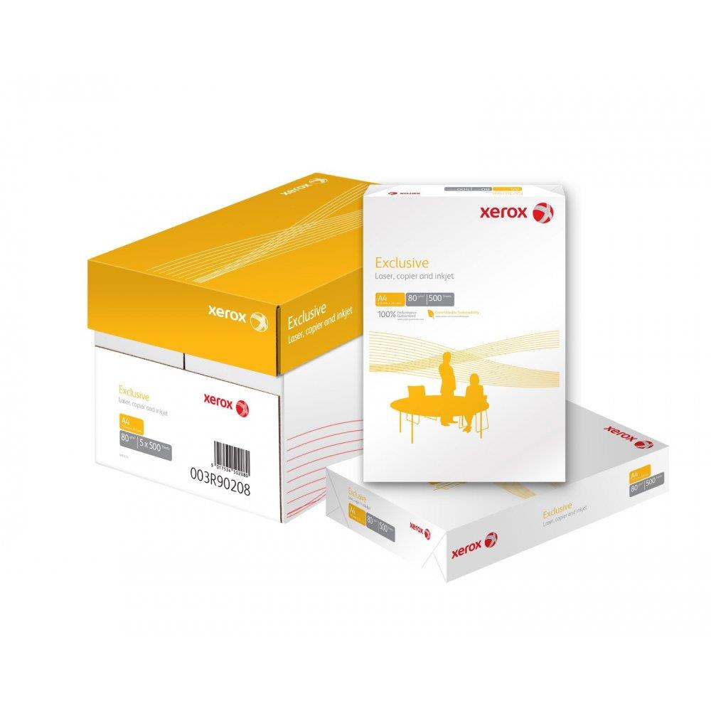 Папір Xerox офісний A4 Exclusive 80г/м2 500арк. (Class A+)