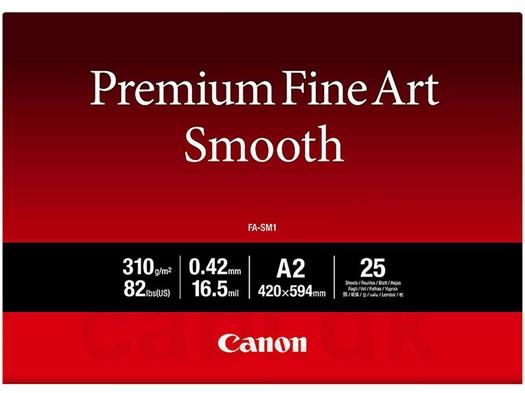 Папір Canon A2 Premium Fine Art Paper Smooth, 25 арк.