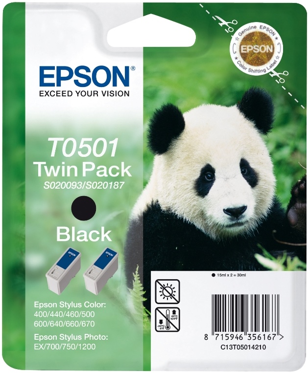 Струменевий картридж Epson C13T05014210  Stylus Color 400/ 500/ 600/ 440/ 460/ 640/ 660/ 670 • 09.2007