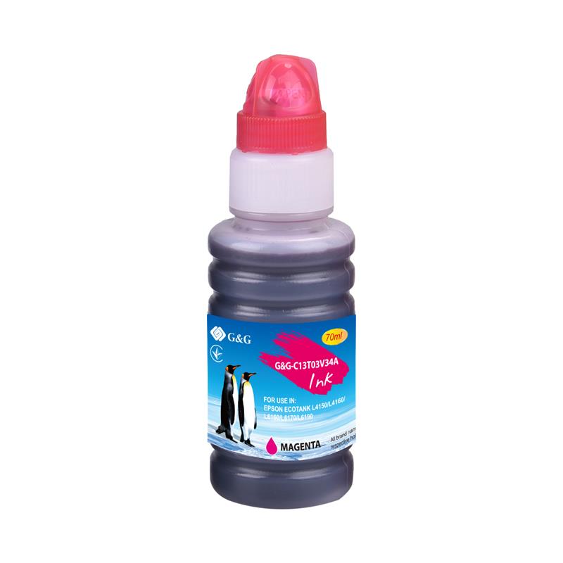 Контейнер з чорнилом G and G до Epson L4150/L4160 magenta